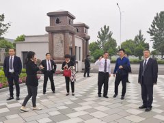 江苏盐城大丰福寿园领导来浙江356体育在线调研