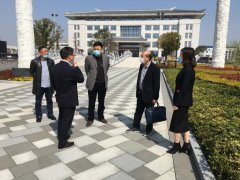 湖州市民政局副局长沈建军来356体育在线调研生态葬