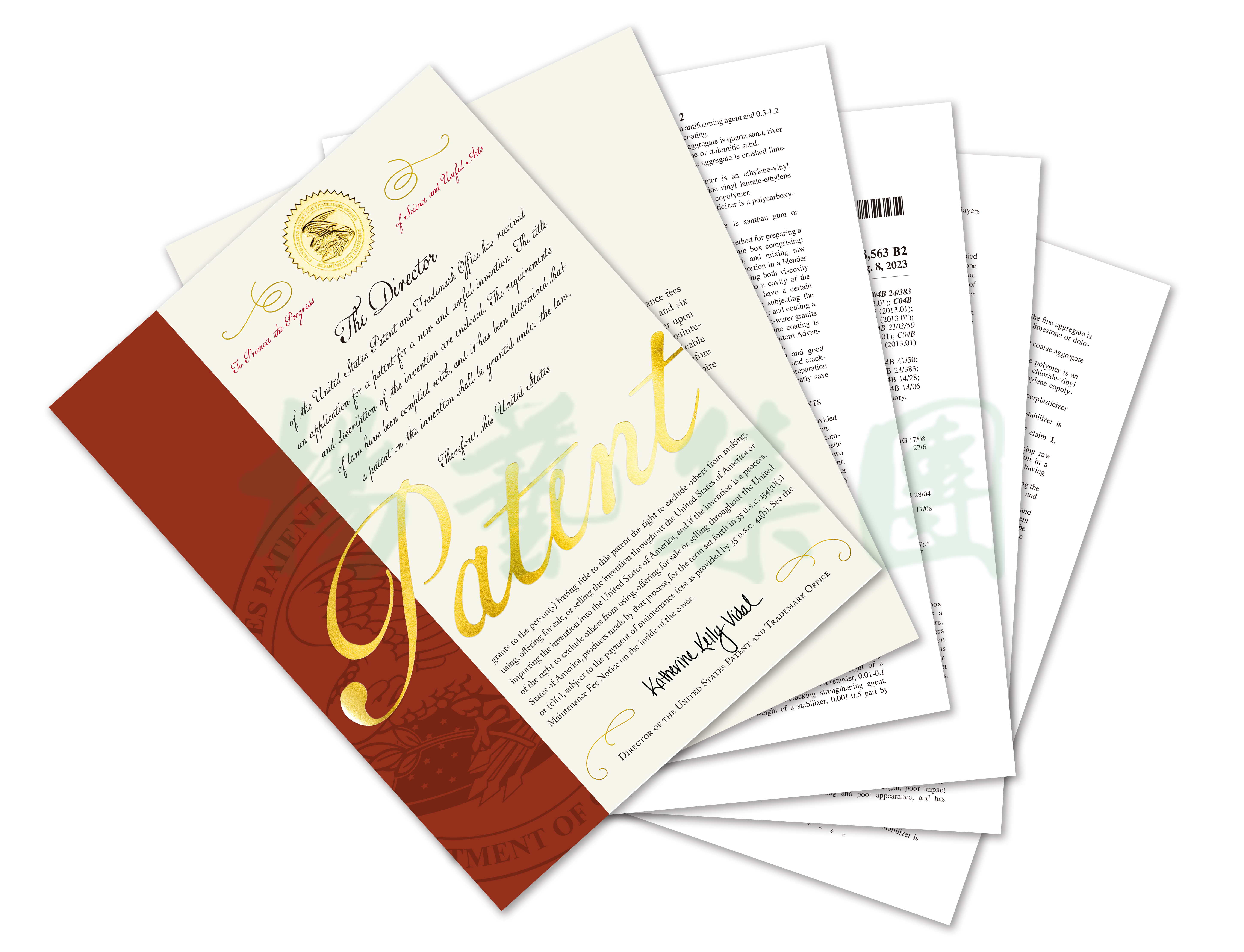 美国专利：聚合物水泥花岗岩复合墓箱及其制作方法